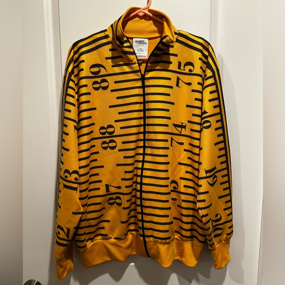 Jeremy Scott x Adidas Tape Measure Jacket XL